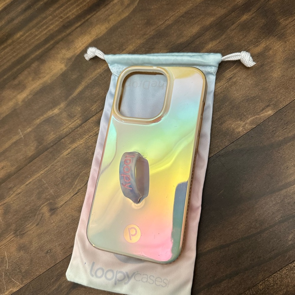 Loopy Case Iridescent iPhone 14 Pro Case
